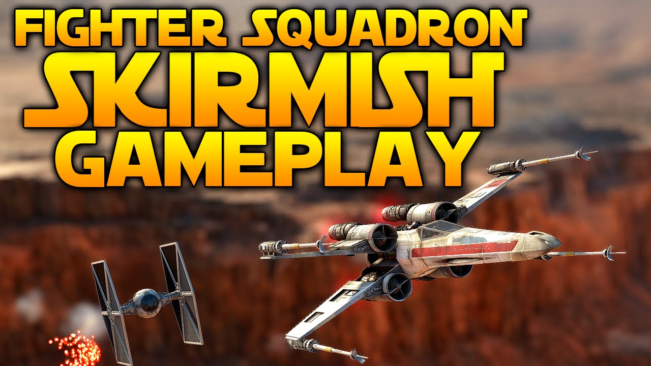 Star Wars Battlefront: FIGHTER SQUADRON SKIRMISH GAMEPLAY [Offline Multiplayer]
