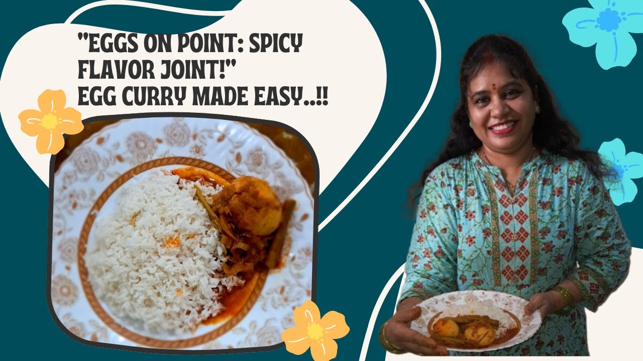 Eggs on Point: Spicy Flavor Joint !. Tasty Egg Curry with English subtitles