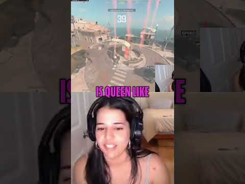 When your girl catches you gaming with the Queen Kim Congdon plays video games