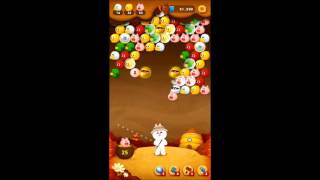 LINE Bubble 2 Stage 248 / LINE バブル2 ステージ 248　ゴールドクリア
