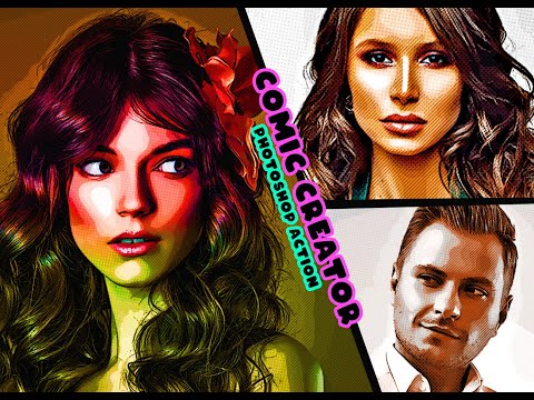 Comic Creator Photoshop Action, an Action Add-On by MRI STUDIO (Thumbnail 2 of 16)