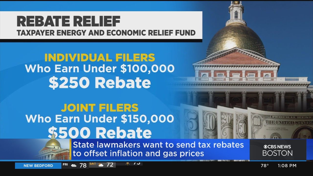 'Economic relief rebates' proposed by Massachusetts lawmakers