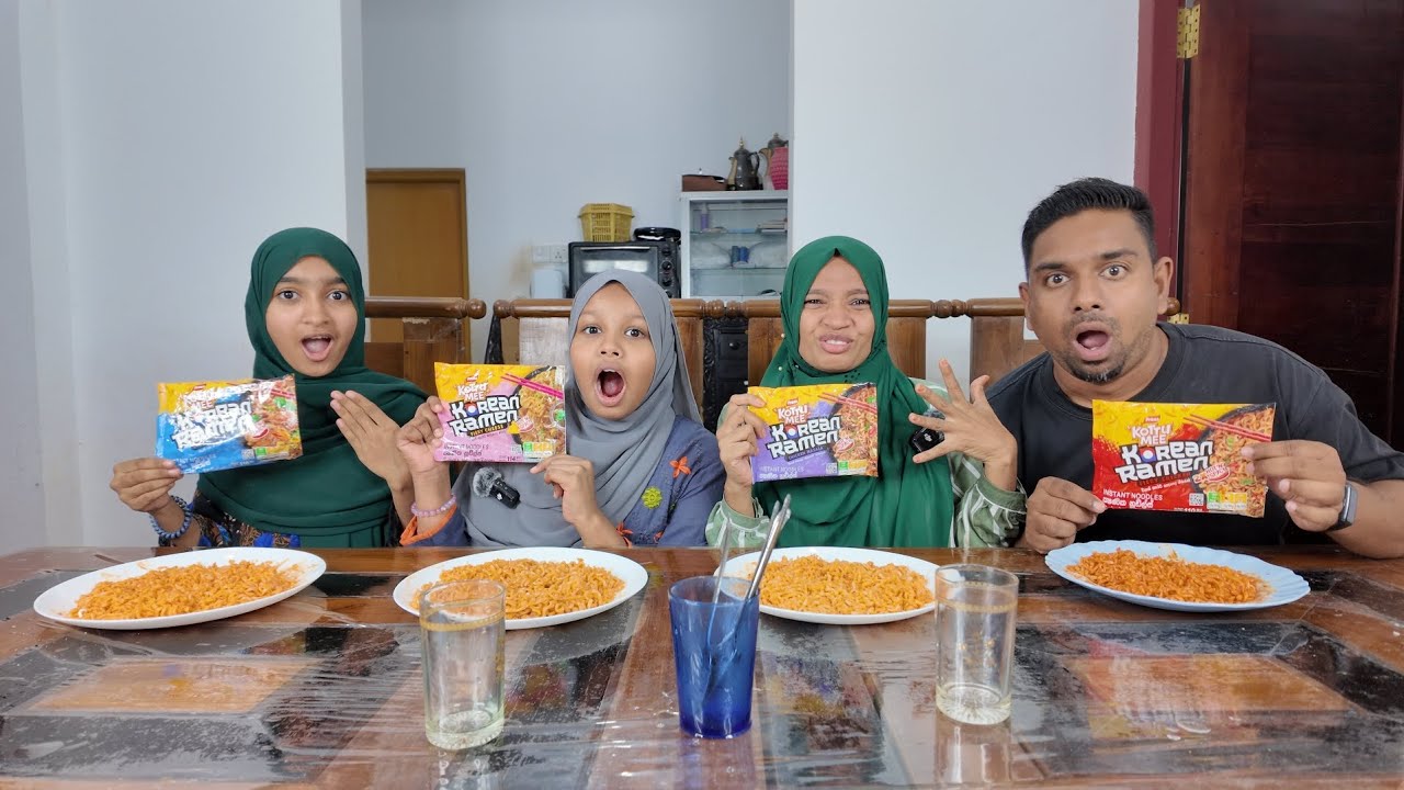 කොරියාවට එච්චර පුළුවන්නම් අපිට කොච්චර පුලුවන්ද මෙතන 🔥 | Sri lanka's spicy ramen noodles | challenge