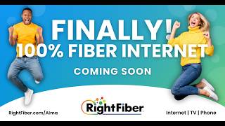 ✅ Now Connected: Finally!  Alma is getting 100% fiber internet
