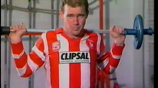 SANFL Player Retention Scheme ad with Andrew Jarman and Chris McDermott 1989