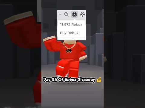Day #5| Doing Robux Giveaway 💰| #shortsroblox #roblox #shortvideos #giveawayyy #robux #robuxgiveaway