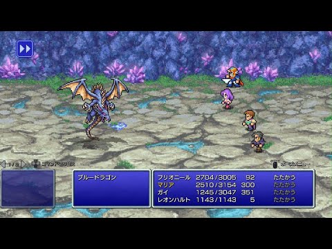 FINAL FANTASY II　ブルードラゴン戦