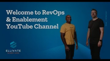 Welcome to Revenue Operations and Enablement