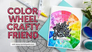 Color Wheel Crafty Friend (Simon Says Stamp)