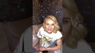картинка: Полина Гагарина, прямой эфир на аккаунте @mbrussia