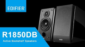 Edifier R1850DB Powered Bookshelf Speaker - Bluetooth, Optical, Subwoofer Out