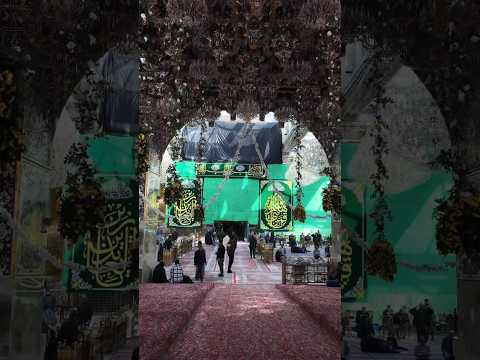 العتبة العباسية المقدسة تنشر لافتات الفرح ابتهاج ا بالولادات الشعبانية المباركة حمد و حمود