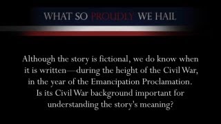 Hale Is the civil war background important for understanding its meaning