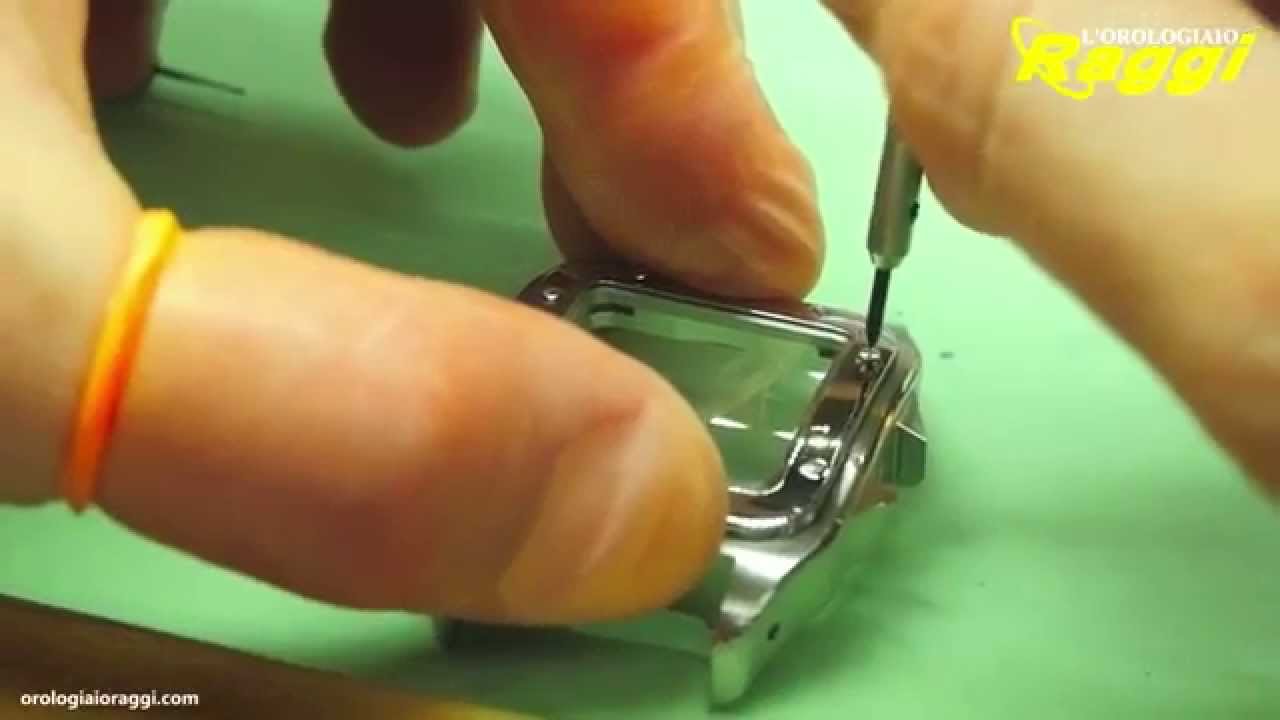 changing a cartier watch battery