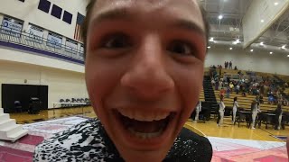 NFHS Indoor Drumline 2023: “Relatively Escher” Snare Cam - Dayton, Ohio Send-off Performance