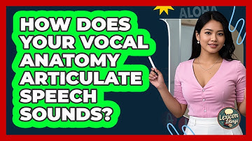 How Does Your Vocal Anatomy Articulate Speech Sounds? - Lexicon Lounge