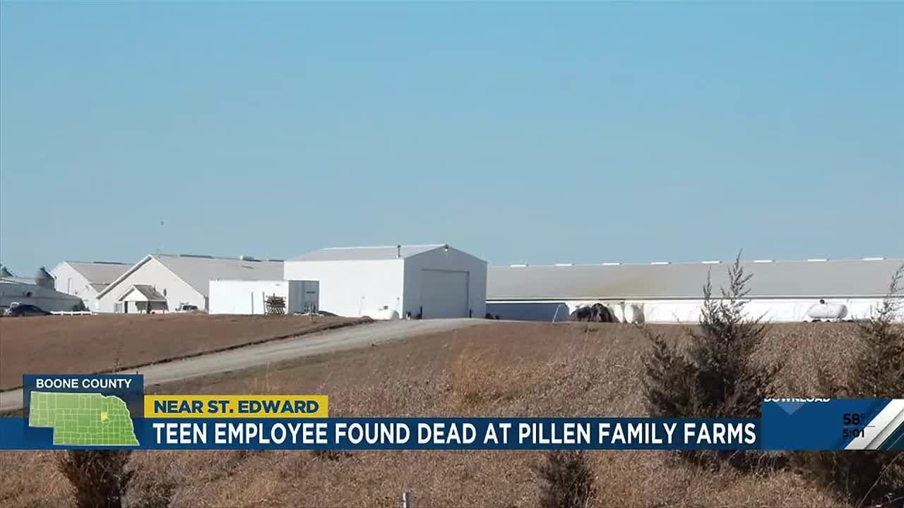 Teen employee dies while working at Pillen Family Farms