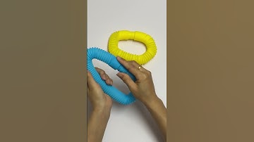 Pop Tube Robot Sound ASMR Creating satisfying POP #asmrsounds #satisfying #relaxing #creative