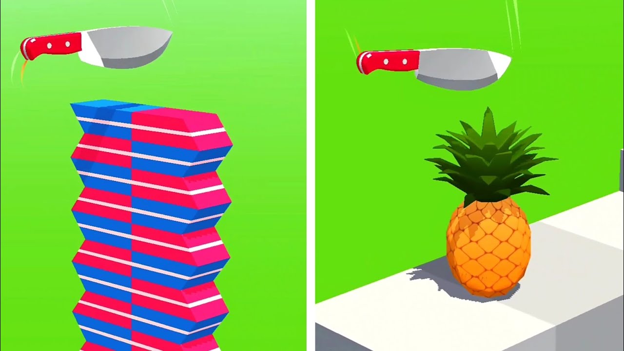 Slice It All Gameplay! Satisfying and Relaxing ASMR Slicing Video NEW UPDATE