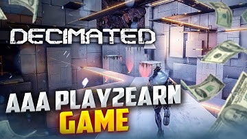 Decimated NFT | Survival RPG on SOLANA - Build, Shoot, And Loot your Friends. Play2earn