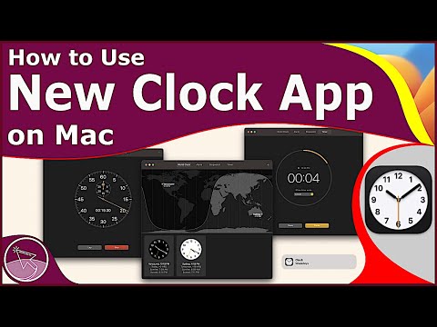 How to Use the New Clock Mac App in macOS Ventura