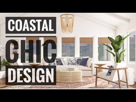 Video: How to decorate in the Modern Coastal Design Style // Interior Design
