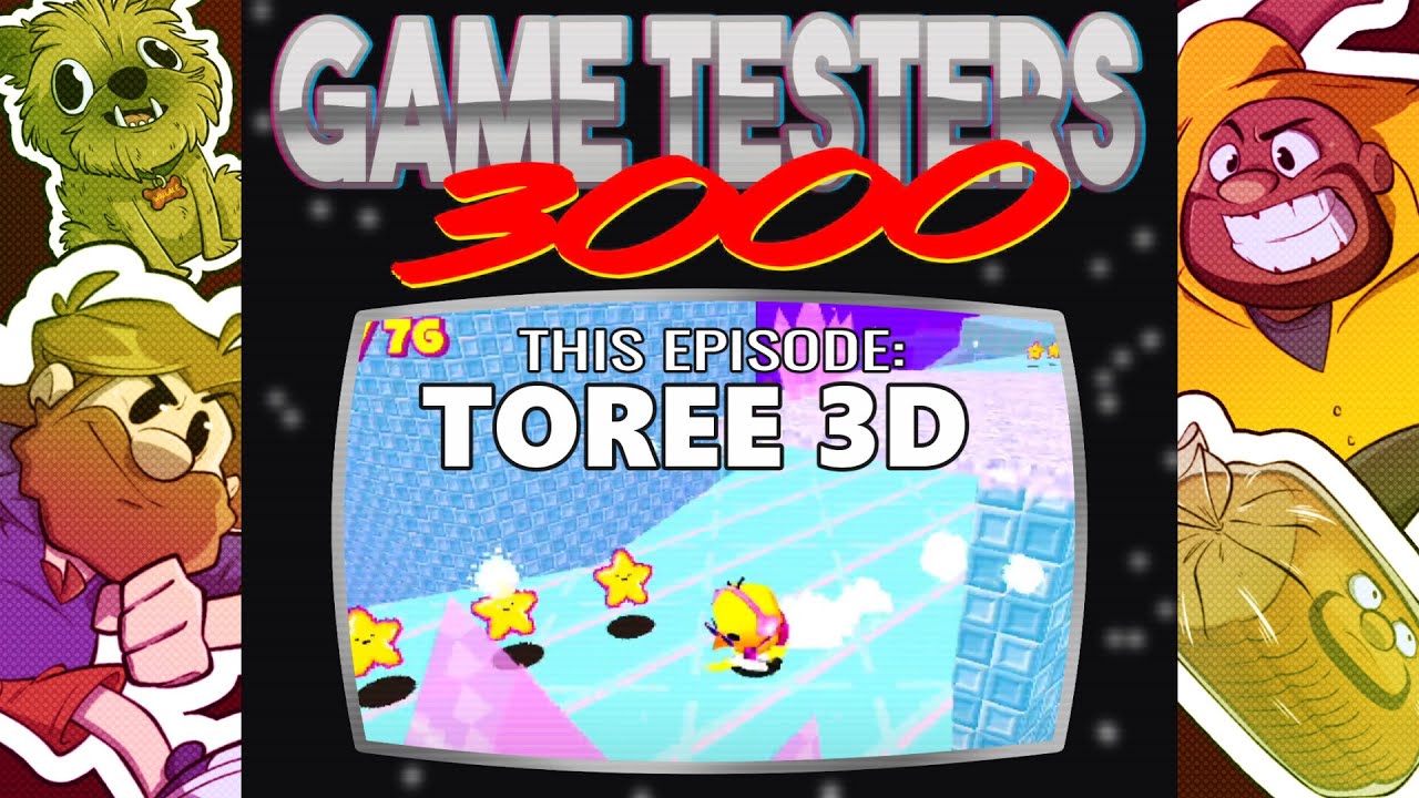 Toree 3D | Gametesters 3000 | Ep. #3 | Super Beard Bowl