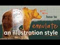 How to Emulate Illustration Styles in 5 Steps