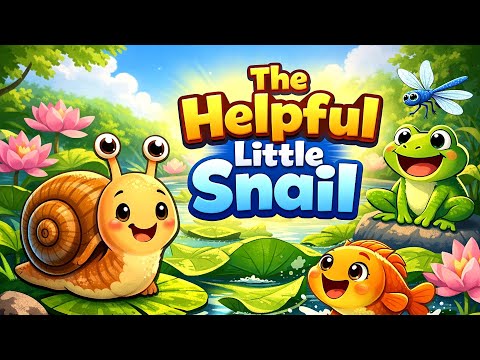 The Helpful Little Snail 🐌💦– Everyone Is Special  | Kids Moral Story | Bed Time Stories