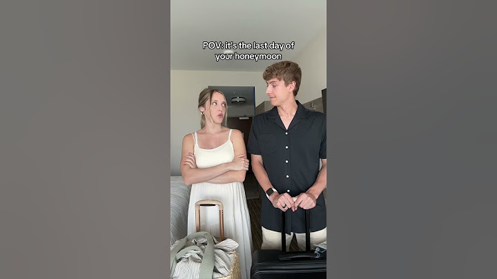 Checking out of our bridal sweet