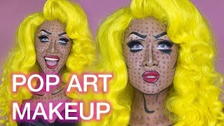 Pop Art Drag Makeup Tutorial