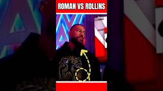 Roman Reigns vs Seth Rollins FINALLY Teased 😳🔥 #wwe #shorts