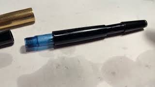 Montblanc Meisterstuck fountain pen No 72 disassembly and reassembly