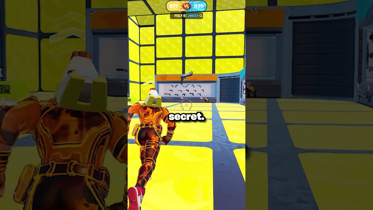 How to get the SECRET MAMOOTH one the map Peely VS Jonesy