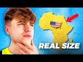 The true sizes of countrys