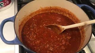 The BEST Spaghetti Sauce I Ever Made!!!!