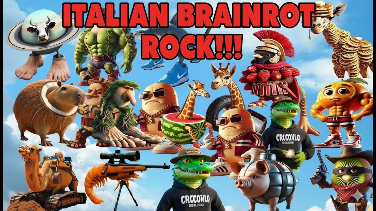 ITALIAN BRAINROT ROCK - YouTube
