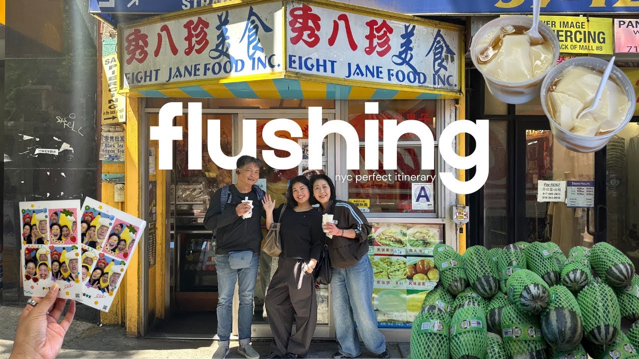 nyc perfect itinerary | flushing - YouTube