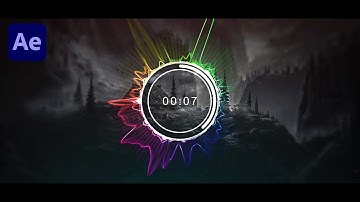Circular Audio Visualizer in After Effects Tutorial - NO PLUGINS - Audio Spectrum (2020)