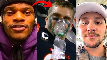 NFL PLAYERS REACT TO CINCINNATI BENGALS BEAT BALTIMORE RAVENS | SAM HUBBARD + JOE BURROW REACTION