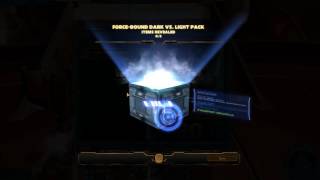 SWTOR - Opening 30 Force-bound Dark vs Light packs
