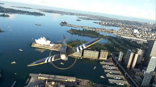 Spitfire flight over Sydney &amp; the Central Coast featuring the FlyingIron Mk IX Spitfire in MSFS 2020