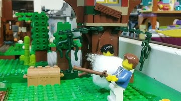 Lego Explosion Test #stopmotion #stopmotiontest