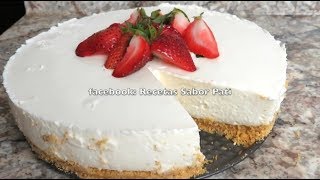 CHEESECAKE SIN HORNO Y SIN HUEVOS