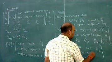 Synchronous Machine - Park