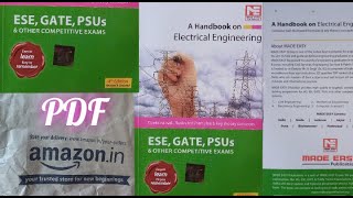 Handbook Of Electrical Engineering Madeeasy Publication Compititive Exam Gate Psus