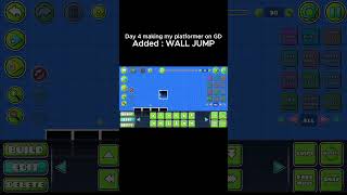 Day 4 making a game on Geometry Dash #geometrydash #game #gamingchannel  #gaming #gd #games