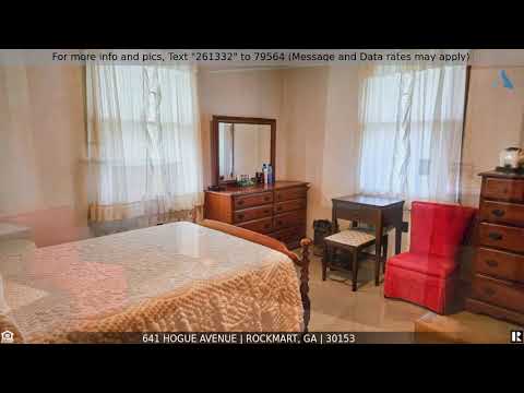 641 Hogue Avenue, Rockmart, GA home video tour