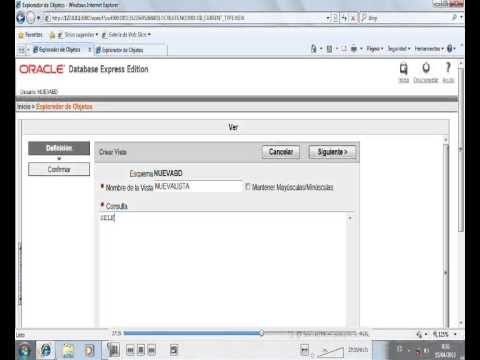 base de datos oracle 10g - YouTube