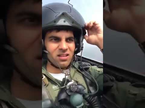 IAF Pilot Abhinav Chaudhary Last video from MIG 21